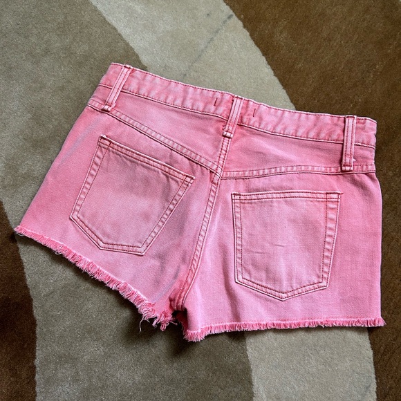 free people cutoff jean shorts - Picture 2 of 3